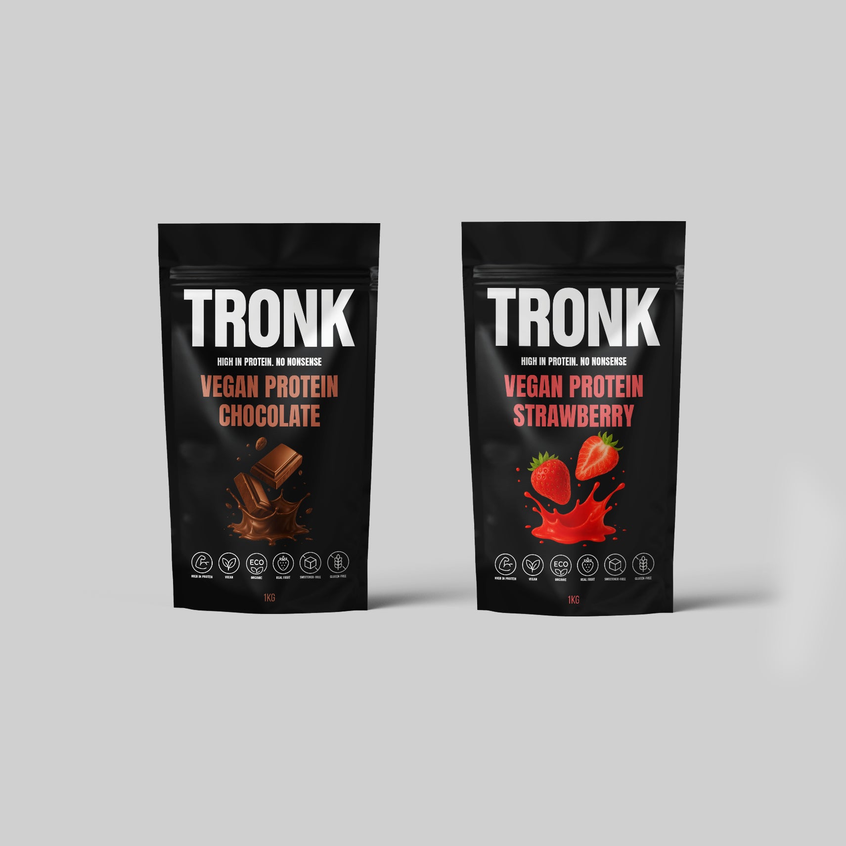 Super-Tronk Schokolade-Erdbeere
